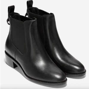 Cole Haan Newburg Booties in Black
